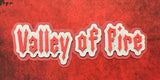 VALLEY OF FIRE Las Vegas Travel Title DieCuts