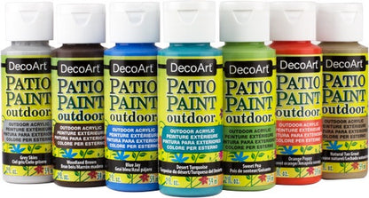 DecoArt Patio Paint APPLE GREEN Outdoor