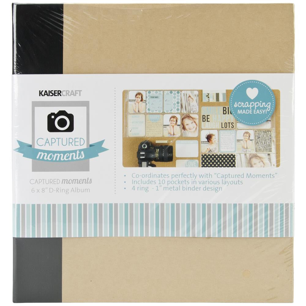 Kaisercraft Captured Moments 6&quot;X8&quot; Pocket Pages Pack 3