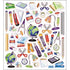 Tattoo King Sticker King SCHOOL ICON Sticker 25pc - Scrapbook Kyandyland