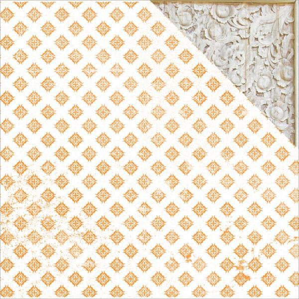 Kaisercraft Bombay Sunset SILK 12&quot;X12&quot; Scrapbook Sheet Scrapbooksrus