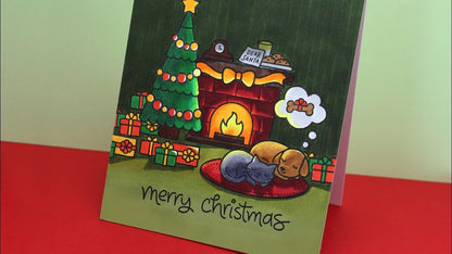 Lawn Fawn CHRISTMAS DREAMS Samples @scrapbooksrus