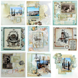 Couture Creations Sea Breeze layouts @Scrapbooksrus