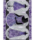 Kanban SOPHIA PURPLE Foil DieCut Card Toppers - Scrapbook Kyandyland