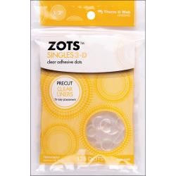 Thermoweb ZOTS SINGLES Double-Sided Adhesive Glue Dots - Scrapbook Kyandyland