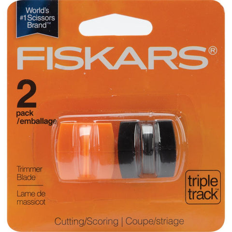 Fiskars Triple Track High Profile Replacement BLADES 2pc - Scrapbook Kyandyland