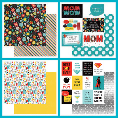 Photoplay BEST MOM EVER Scrapbook Paper Kit