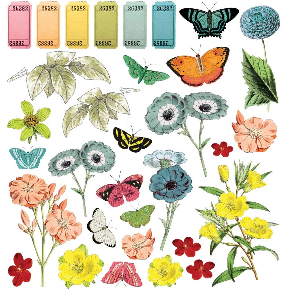 49 and Market Vintage SPECTRUM SHERBET CLASSICS 12"X12" Collection