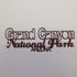 GRAND CANYON NATIONAL PARK Die Cut 3"X 8" - Scrapbook Kyandyland