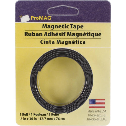 ProMag MAGNETIC TAPE Adhesive .5"x 30" 1 roll - Scrapbook Kyandyland