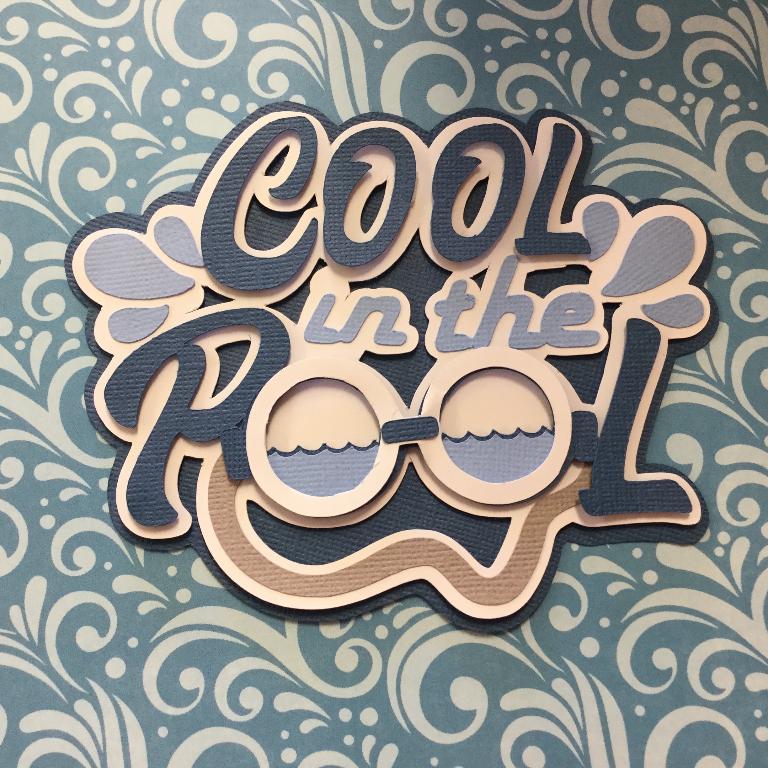 COOL IN THE POOL Die Cuts