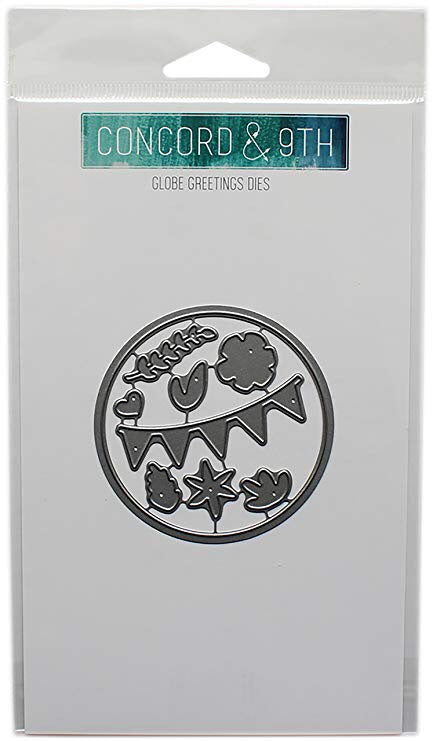 Concord & 9th GLOBAL GREETINGS Dies 9 pc. Scrapbooksrus