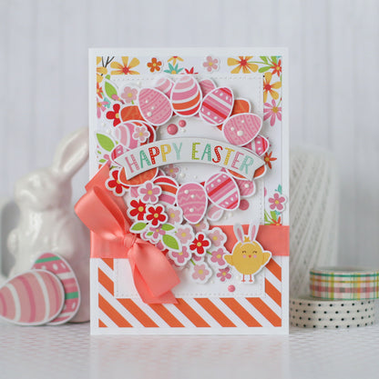 Echo Park EASTER WISHES Enamel Dots 60 pc Scrapbooksrus