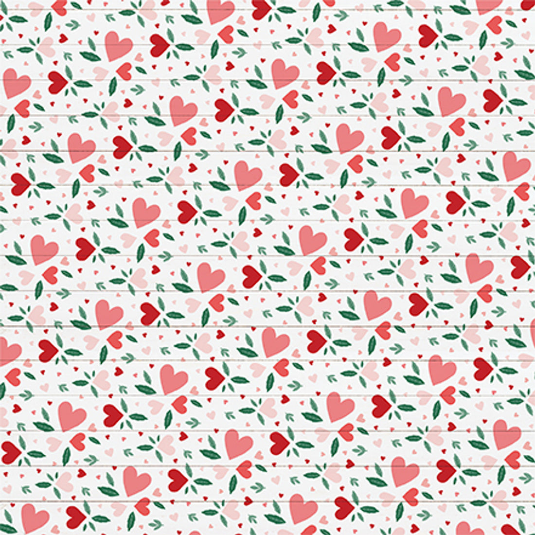Echo Park Hello Valentine TRUE LOVE 12"X12" Scrapbook Paper