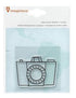 Imaginisce PERFECT VACATION 2"X 2"Acrylic Stamp - Scrapbook Kyandyland