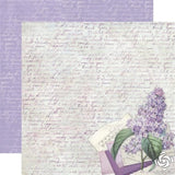 Stamperia Scrapbooking Paper Pad 12"X12" LILAC FLOWERS