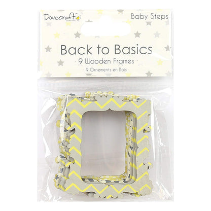 Dovecraft Back to Basics BABY STEPS WOODEN FRAMES