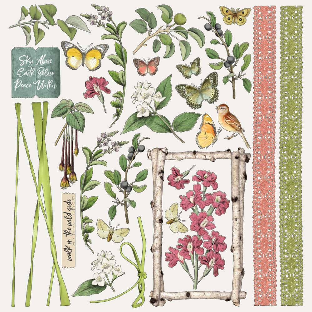 49 and Market Vintage Artistry NATURALIST 12x12 Collection Pack
