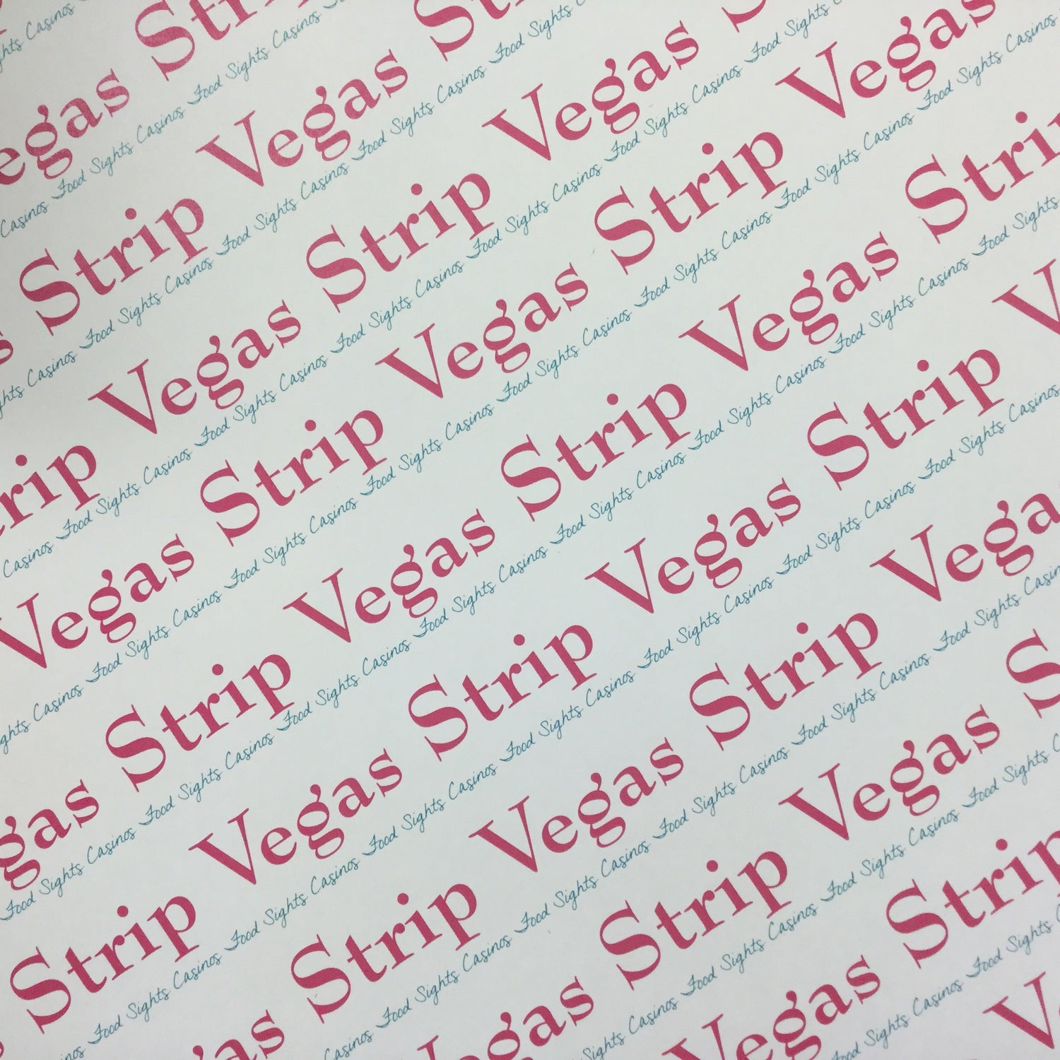 VEGAS STRIP 12”X12” Diagonal Pride Scrapbook Paper