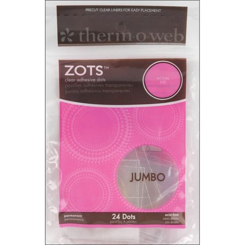 Thermoweb ZOTS SINGLES Double-Sided Adhesive Glue Dots - Scrapbook Kyandyland