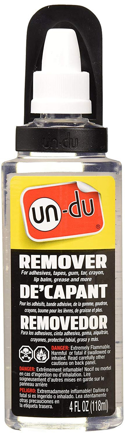 UN-DU Sticker Tape Label Remover 4fl oz. Original Formula Scrapbooksrus Scrapbook Store