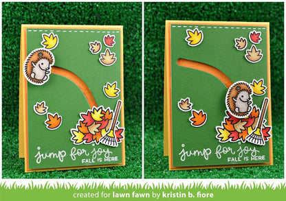 Lawn Fawn JUMP FOR JOY Fall Clear Stamps Scrapbooksrus Las Vegas