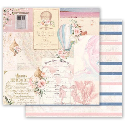 Prima GOLDEN COAST 12X12 Paper Pack 24pc Scrapbooksrus