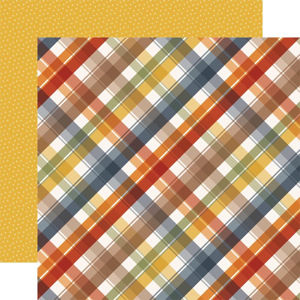 Echo Park PLAID FEVER  12&quot;X12&quot; Cardstock Paper