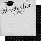 Scrapbook Customs ELEGANT GRADUATION 12X12 Paper - Scrapbook Kyandyland