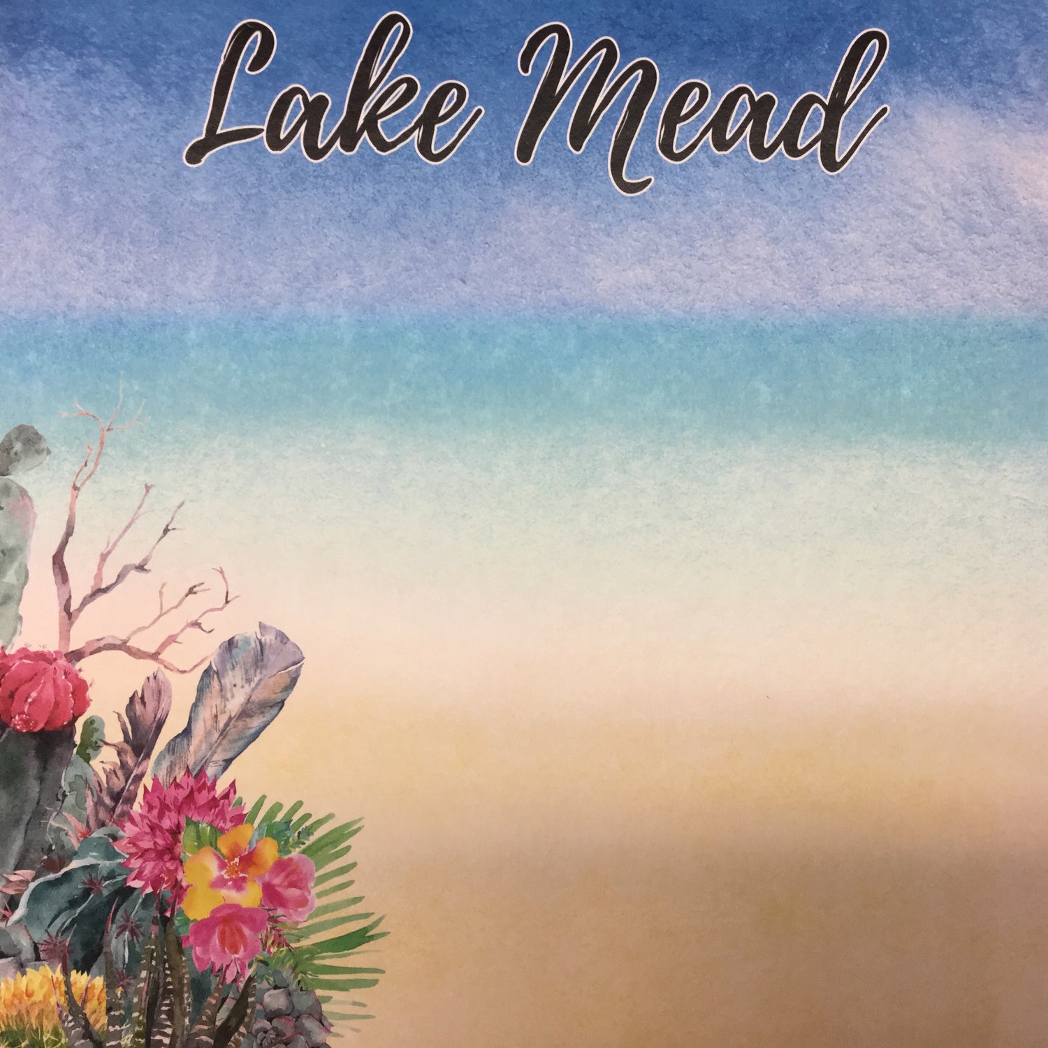 LAKE MEAD 2 Getaway 12&quot;X12&quot; Travel Paper Scrapbooksrus