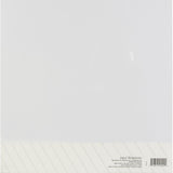 Core’dinations PREMIUM CARDSTOCK 80LB White Canvas 12x12 Paper Pack
