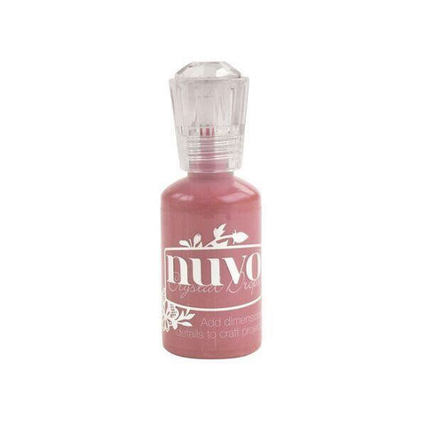 Nuvo crystal drops MOROCCAN RED 3D Glue 1oz Scrapbooksrus