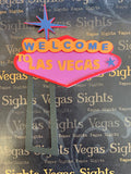 WELCOME TO LAS VEGAS SIGN Las Vegas Scrapbook Diecut