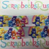 Care Bears Cartoon Character Ribbon 1 yard Scrapbooksrus Las Vegas Largest Scrapbook Store