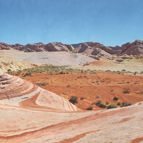 NEVADA DESSERT 12"X12" Scrapbook Paper Scrapbookrus