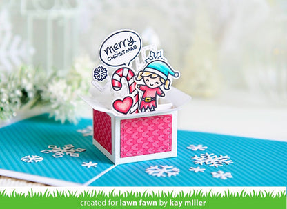 Lawn Cuts Mini Pop-Up Box Custom Craft Die 4 pc