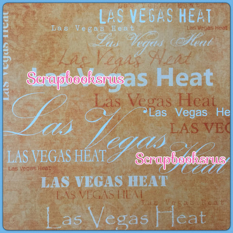 Las Vegas Heat 12x12 Scrapbook Paper Scrapbooksrus