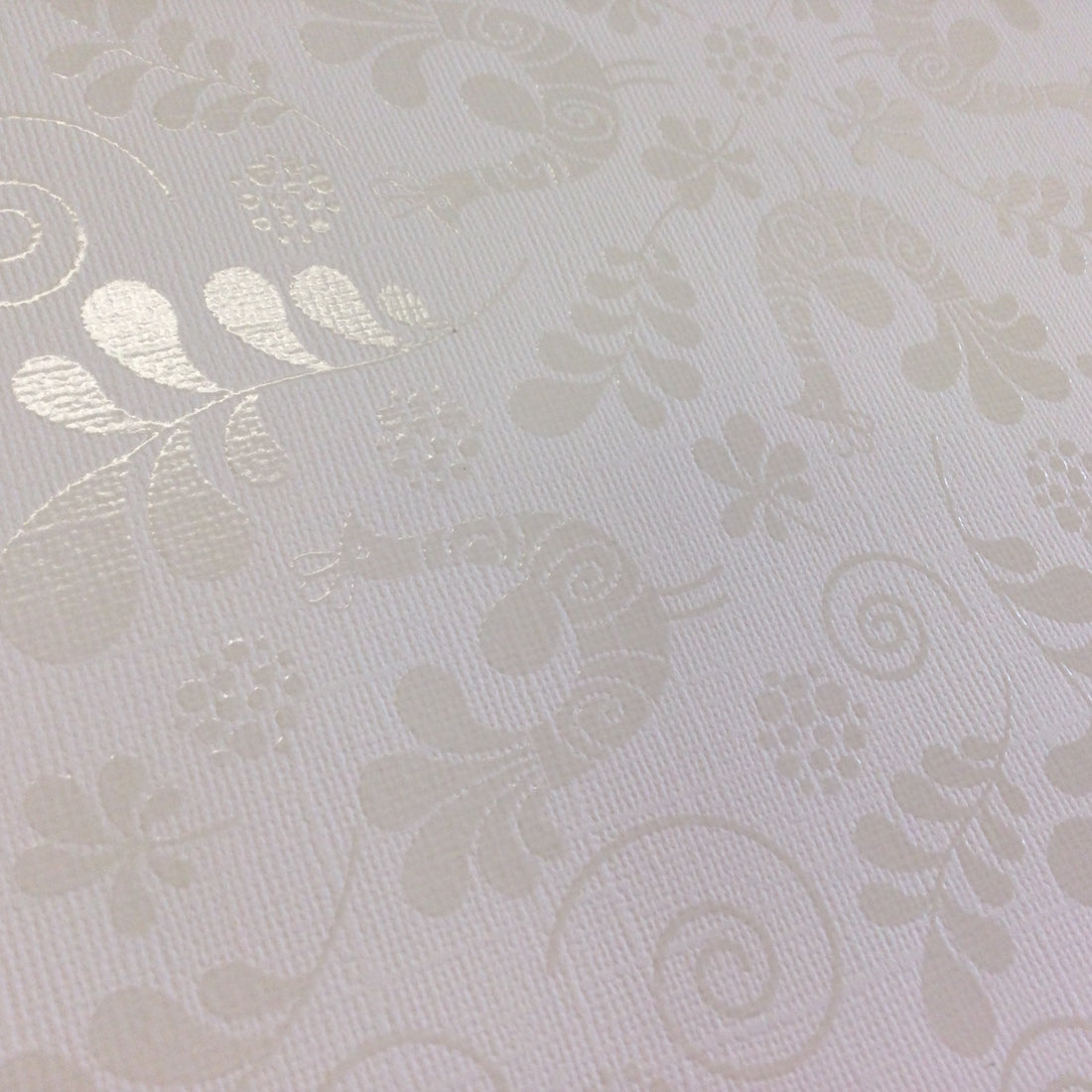 Bazzill 12&quot;X12&quot; FANCY BIRD WHITE Cardstock 1 Sheet Scrapbooksrus