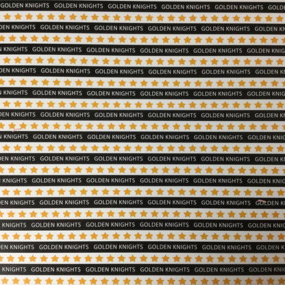 Golden Knights PRIDE HOCKEY KIT Yellow 12&quot;X12&quot; Scrapbook Paper 12 Sheets