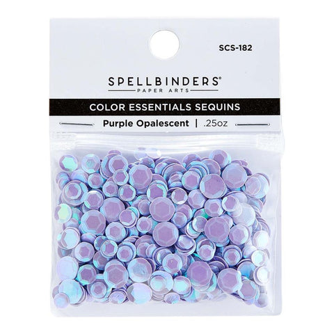 Spellbinders Color Essentials SEQUINS PURPLE OPALESCENT