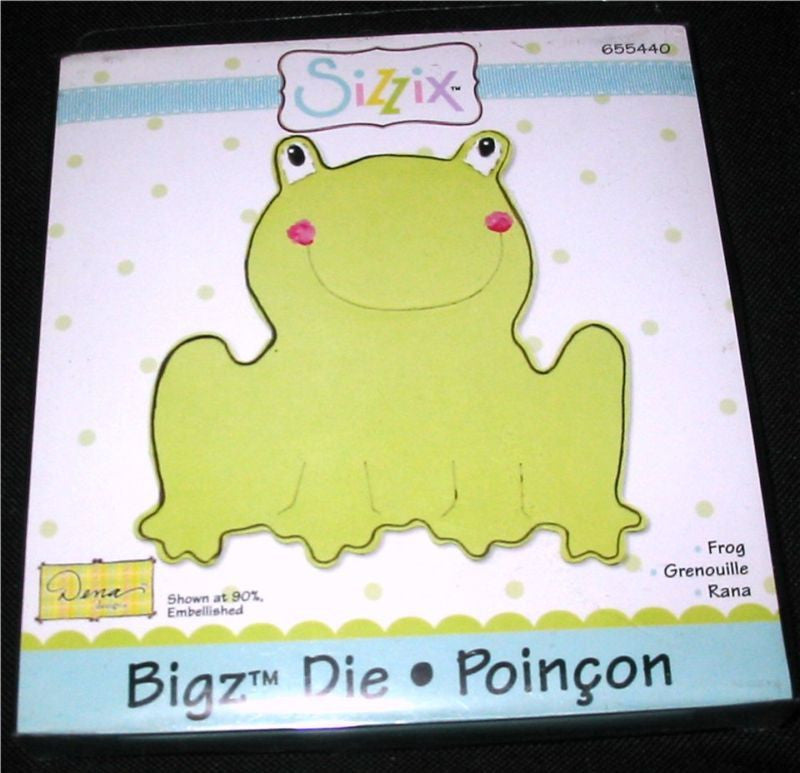 Sizzix Bigz FROG Die