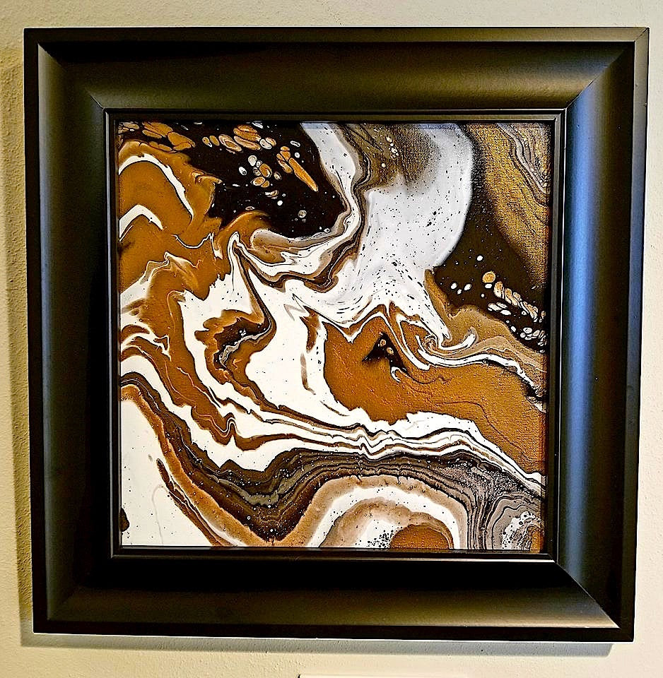 Acrylic Paint Pour Canvas Art Class SMALL In Las Vegas