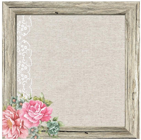 Kaisercraft Oh So Lovely Collection MADAMOISELLE 12&quot;X12&quot; Scrapbook Paper