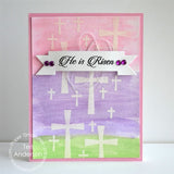 Paper Smooches EASTER BLESSINGS Acrylic Stamps 16pc - Scrapbook Kyandyland