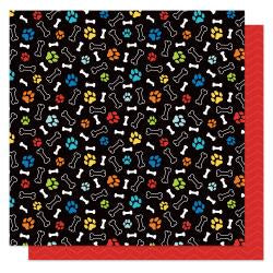 Photoplay DOG TREAT 12X12 Scrapbook Paper Scrapbookrus