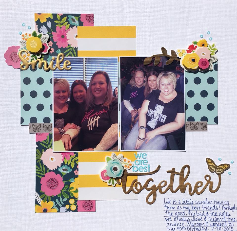 WELCOME TO THE WEEKEND Patio Party Scrapbook Page Kit