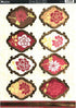 Kanban VINTAGE FLOWERS DieCut Card Topper - Scrapbook Kyandyland