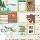 Scrapbook Customs OUTDOOR ADVENTURE 12&quot;X12&quot; Paper - Scrapbook Kyandyland