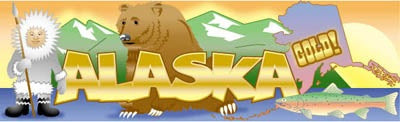 ALASKA Title Travel Colored DieCut 1pc 2”X8” AK Scrapbooksrus