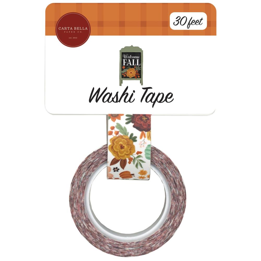 Carta Bella WELCOME FALL Washi Tape 30ft